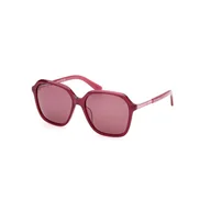 Okulary przeciwsłoneczne - Okulary przeciwsłoneczne SWAROVSKI WOMEN SK0390-5674Y (Lens/Bridge/Temple) 56/15/140 mm) - miniaturka - grafika 1