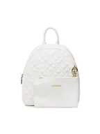Plecaki - LOVE MOSCHINO Plecak JC4018PP1GLA0120 Biały - miniaturka - grafika 1