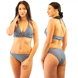Strój kąpielowy damski bikini w paski Captain Mike® rozmiar L - Stroje kąpielowe - miniaturka - grafika 1