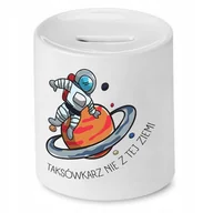 Skarbonki - SKARBONKA DLA TAKSÓWKARZA NIE Z TEJ ZIEMI PREZENT z Nadrukiem ze Zdjęciem + Opakowanie na prezent (wzór 02) - miniaturka - grafika 1