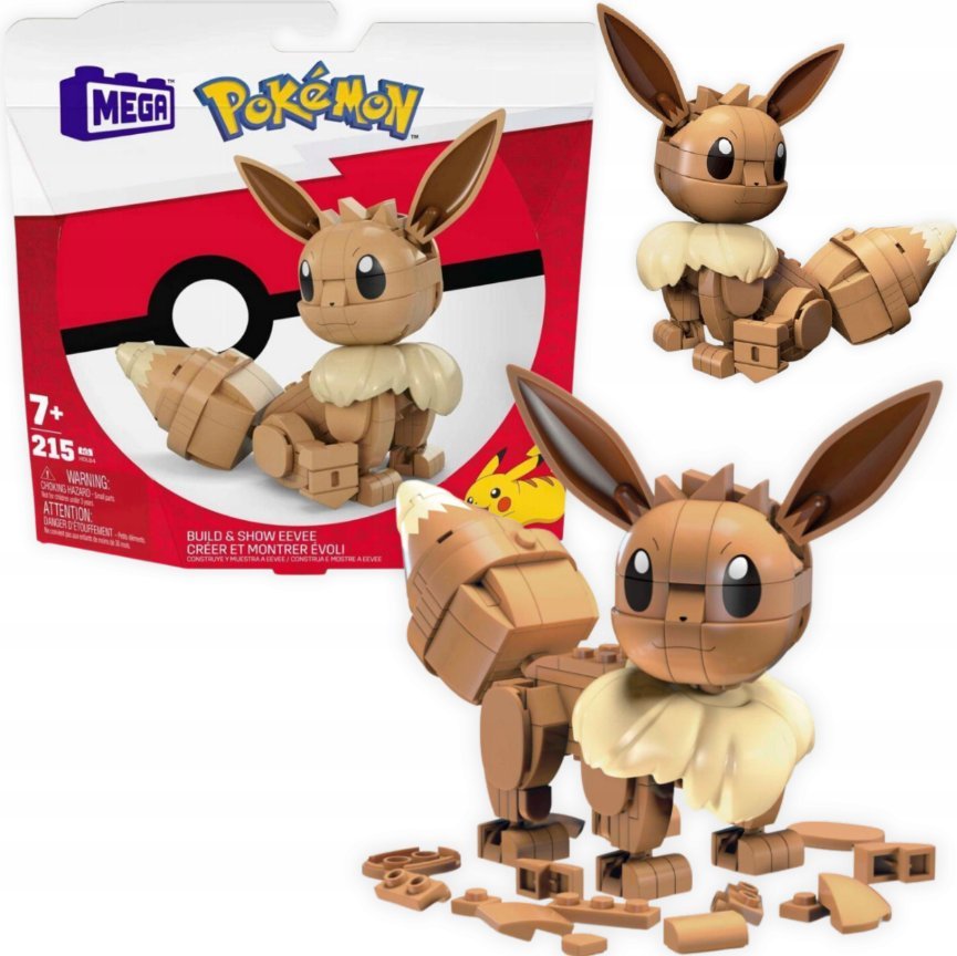 Mega Construx Klocki Pokemon Eevee (Prezent)