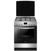 Kuchenki gazowo-elektryczne - Kernau KFC 6081 GE CI X - miniaturka - grafika 1