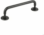 Zawiasy, okucia i inne akcesoria - Uchwyt meblowy podłużny Jubilee 128 Mosiężny Czarny Mat - miniaturka - grafika 1