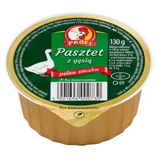 Profi Pasztet Wielkopolski z drobiem i gęsią - Pasztet i przetwory mięsne - miniaturka - grafika 1