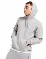 Bluzy męskie - Bluza Męska Adidas Originals Szara Hoodie Oryginal Jw7049 Kangurka R Xl - miniaturka - grafika 1