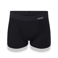 Majtki męskie - Bokserki męskie Authentic 220 czarne Cornette-5XL - miniaturka - grafika 1
