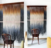 Dekoracje domu - XXXL makrama 'HARMONY no 1 Queen' - miniaturka - grafika 1