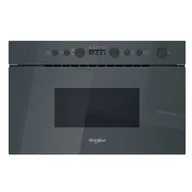 Kuchenki mikrofalowe do zabudowy - Kuchenka mikrofalowa WHIRLPOOL WMN14BSG 750W średnica 25 cm pojemność 22L Grill Szary - miniaturka - grafika 1
