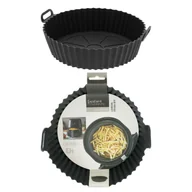 Naczynia żaroodporne - Silikonowy koszyk do frytkownicy beztłuszczowej 20,5 cm - miniaturka - grafika 1