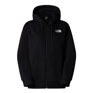 Bluza The North Face Simple Dome Full Zip 0A89EWJK31 - czarna - Bluzy sportowe damskie - miniaturka - grafika 1