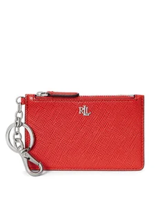 LAUREN RALPH LAUREN Etui na karty kredytowe 432966789006 Czerwony - Etui na dokumenty i karty - miniaturka - grafika 1