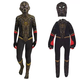 Strój Spiderman No Way Home Kostium Maska - 140 - Dodatki do strojów karnawałowych - miniaturka - grafika 1