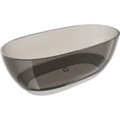 Wanny - Mexen Pure bronze wanna wolnostojąca transparentna 170 x 80 cm, korek chrom - 58071708018 - miniaturka - grafika 1