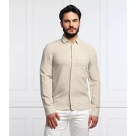 Koszule męskie - Calvin Klein Lniana koszula | Slim Fit - miniaturka - grafika 1