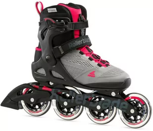Rollerblade Macroblade 90 Neutral Grey / Paradise Pink 2023 - Rolki - miniaturka - grafika 1