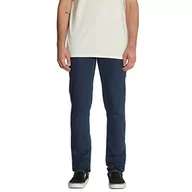 Spodenki męskie - Volcom Męskie spodnie jeansowe 2 x 4, Dirty Med Blue, XXS, Brudny Med Blue, XXS - miniaturka - grafika 1