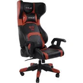 Fotele gamingowe - E-Blue Fotel E-BLUE Cobra EEC310REAA-IA Czarno-czerwony - miniaturka - grafika 1