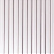 Panele ścienne i boazeria - Lamele Ścienne Satyna Biały – dł. 2,7 m - miniaturka - grafika 1