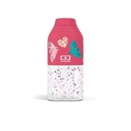 Bidony dla dzieci - Butelka na wodę Positive S Pink Birds Monbento - miniaturka - grafika 1