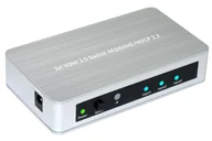Kable - Microconnect Slim 3X1 Hdmi2.0 Aluminium 4K 60Hz/Hdcp 2.2 Switcher - miniaturka - grafika 1