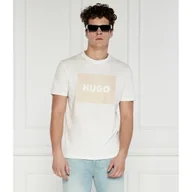 Koszulki męskie - HUGO T-shirt | Regular Fit - miniaturka - grafika 1
