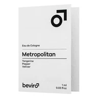 Wody i perfumy męskie - Beviro Shaving, Metropolitan, woda kolońska, 1ml - miniaturka - grafika 1