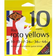 Inne akcesoria muzyczne - Rotosound Roto R10 6 strun Regular [10-46] niklowane - miniaturka - grafika 1