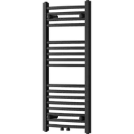 Grzejniki łazienkowe - Mexen Ares grzejnik łazienkowy 900 x 400 mm, 312 W, czarny - W102-0900-400-00-70 - miniaturka - grafika 1