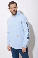 Bluzy męskie - Bluza Carhartt Midweight Logo Sleeve - miniaturka - grafika 1