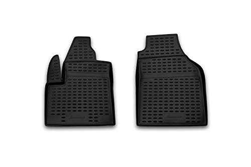 Element antypoślizgowa gumowa mata podłogowa 3D do Ford Transit Familiare SW 2 szt 06-20