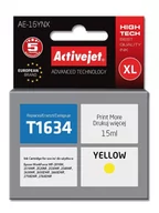 Tusze zamienniki - ActiveJet Tusz AE-16YNX do drukarki Epson zamiennik T1634 supreme 15ml yellow) AE-16YNX - miniaturka - grafika 1