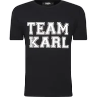 Koszulki dla chłopców - Karl Lagerfeld Kids T-shirt | Regular Fit - miniaturka - grafika 1