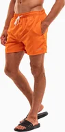 Kąpielówki męskie - Szorty spodenki kąpielowe Crowell 300/400 pomarańczowe-L - miniaturka - grafika 1