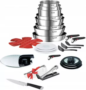 Zestaw patelni TEFAL Ingenio Emotion L897SK04 (20 elementów)  - Zestawy garnków i patelni - miniaturka - grafika 2