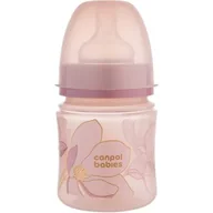 Butelki dla niemowląt - Canpol babies butelka antykolkowa EasyStart 120ml GOLD ze smoczkiem 0m+ - miniaturka - grafika 1