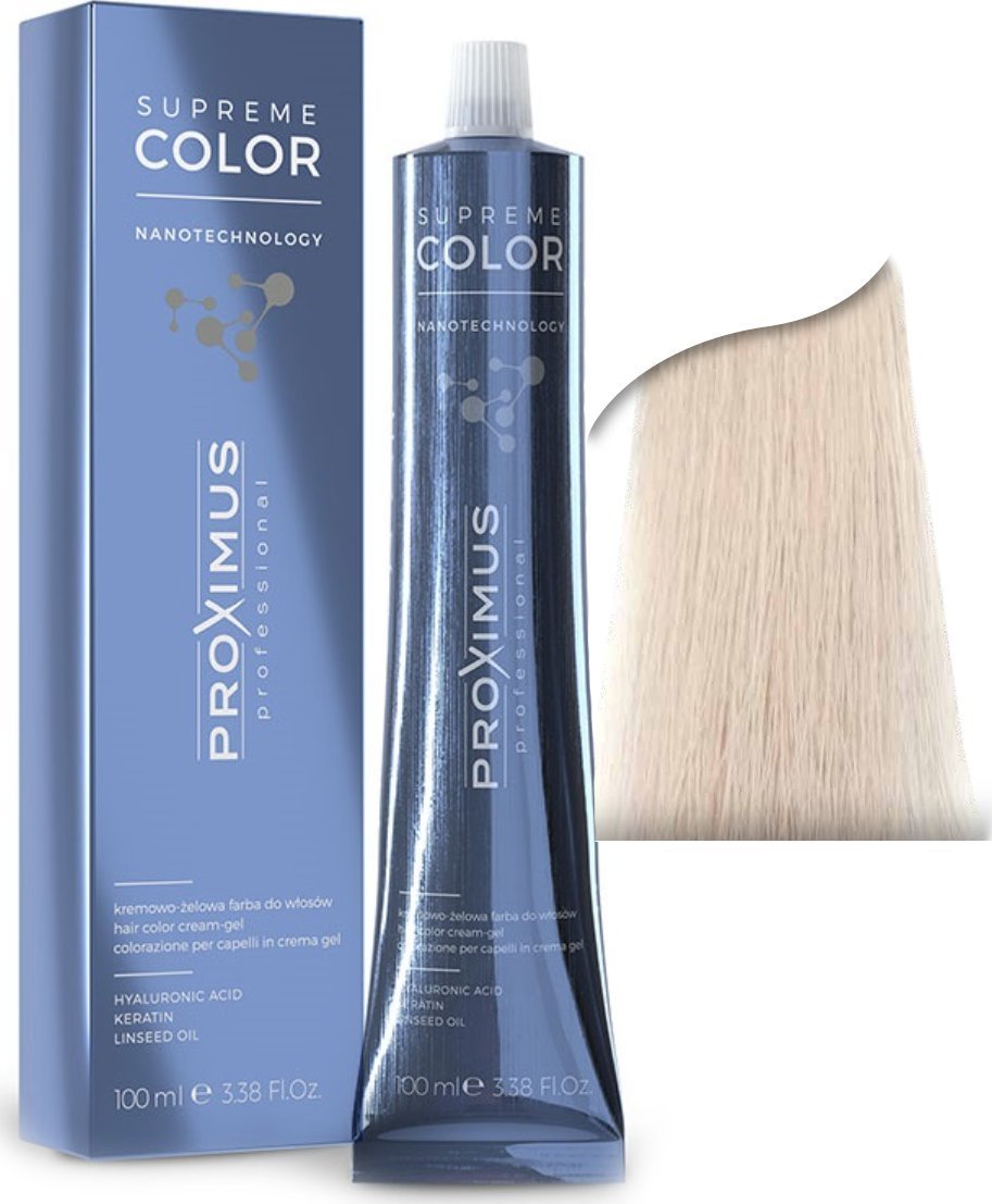 Proximus PROXIMUS Farba do włosów SUPREME COLOR NANOTECHNOLOGY - 12R