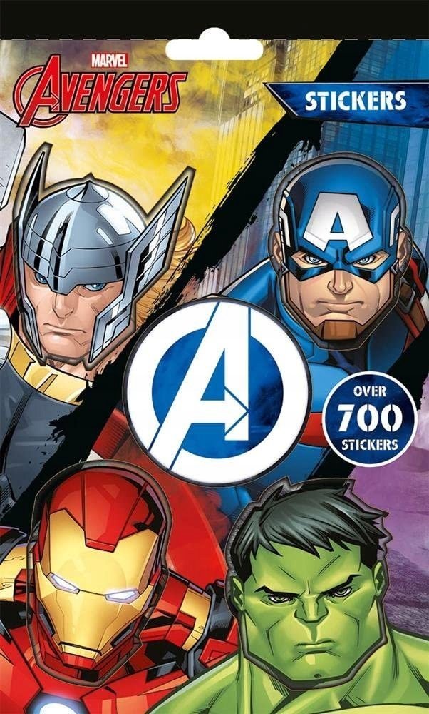 AVENGERS MEGA Zestaw Naklejki Nalepki 700 szt.