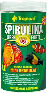 Tropical Super Spirulina Forte Mini Granulat 250ml/140g 60544 - Pokarm dla ryb - miniaturka - grafika 1