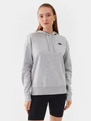 Bluzy damskie - Kappa Bluza 710067 Szary Regular Fit - miniaturka - grafika 1