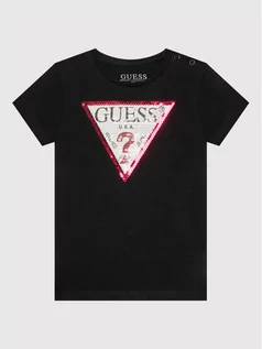 Koszulki dla chłopców - Guess T-Shirt K1YI26 K6YW1 Czarny Regular Fit - grafika 1