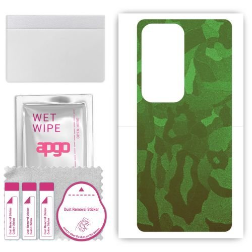 folia naklejka skórka strukturalna na TYŁ do Vivo V30 - Moro Camo Zielony - apgo SKINS
