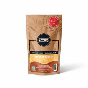 Zavida Snicker Kicker kawa ziarnista smakowa 340g - Cappuccino i kawy smakowe - miniaturka - grafika 1