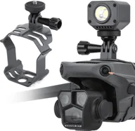 Akcesoria do kamer sportowych - SunnyLife UCHWYT 1/4 CALA + LATARKA LED DO DJI MAVIC 3 PRO / CLASSIC / MAVIC 3 NA KAMERĘ GOPRO ACTION 2 - miniaturka - grafika 1
