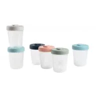 Akcesoria do karmienia - Beaba Zestaw słoiczków Clip 6 szt. (6x250ml) solution-bc-7163-0 - miniaturka - grafika 1