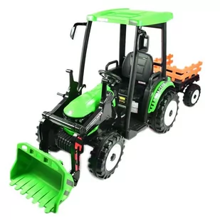 Traktor Na Akumulator Z Przyczepą 400w /js-3158b-24v - Pojazdy elektryczne dla dzieci - miniaturka - grafika 6