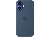 Etui i futerały do telefonów - Silikonowe etui z MagSafe APPLE do iPhone 16 Denim MYY23ZM/A - miniaturka - grafika 1