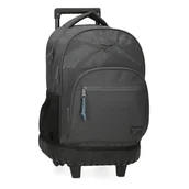 Plecaki - Reebok Joumma Bags plecak Stam Compact, 2 kółka, szary, 32 x 43 x 21 cm, poliester, 28,9 l - miniaturka - grafika 1