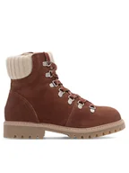 Buty dla dziewczynek - Lasocki Kids Trapery ASPEN-CI12-ASPEN-18 Brązowy - miniaturka - grafika 1