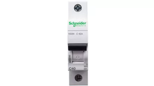 Schneider Electric Wyłącznik nadprądowy K60N 1P 40A C A9K02140 - Bezpieczniki elektryczne - miniaturka - grafika 1