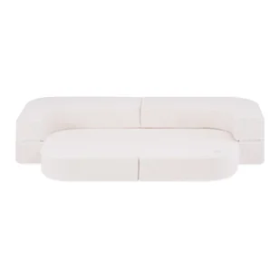 MISIOO Sofa Bed Foldie kremowy baranek - Zestawy mebli dla dzieci - miniaturka - grafika 1